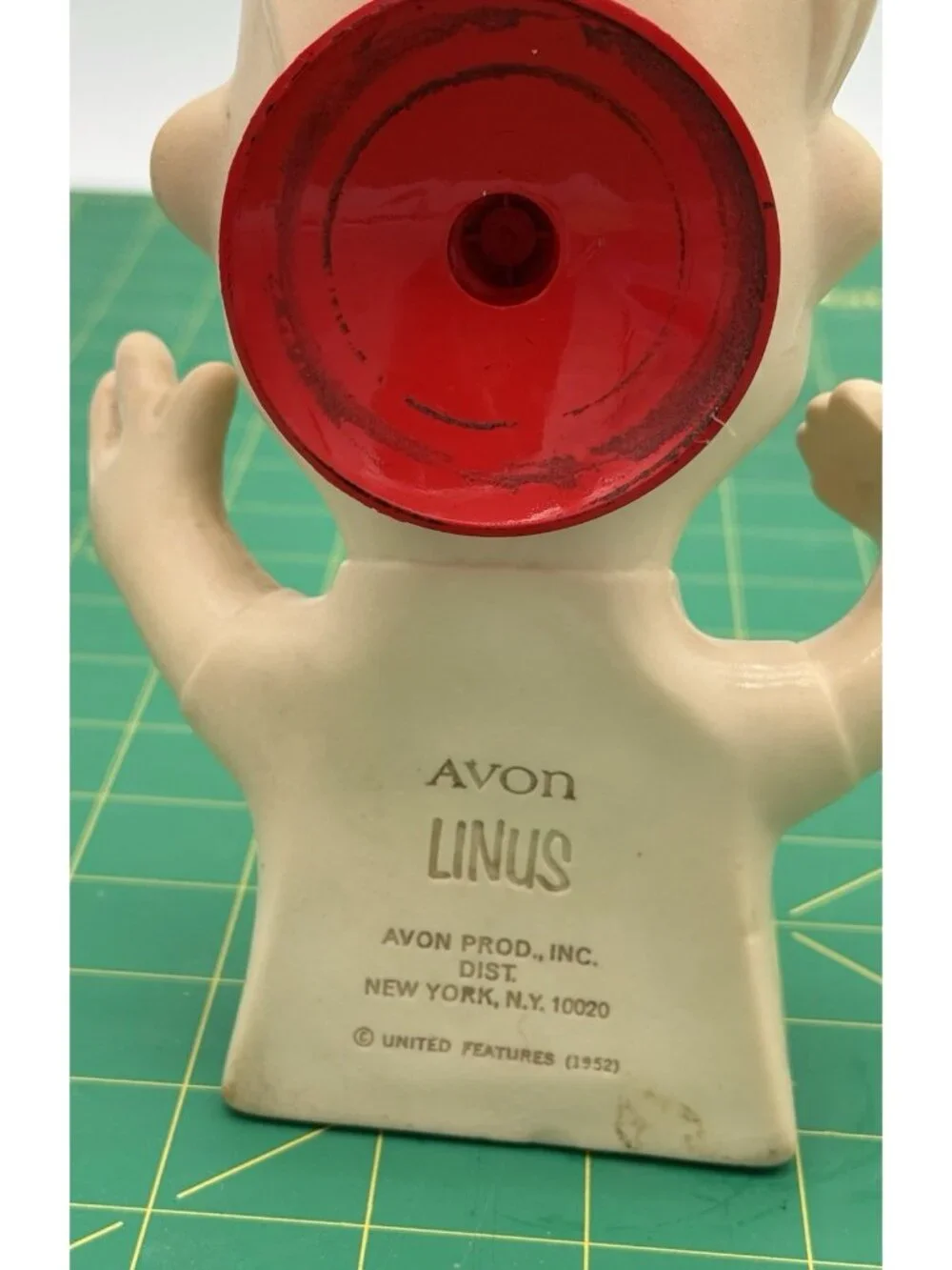 1952 Vintage Avon Peanuts Linus Squeeze Bath Rubber Toy Collectible